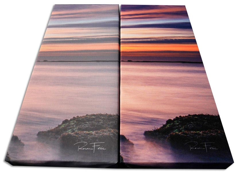 comparatif canvas - sublimation