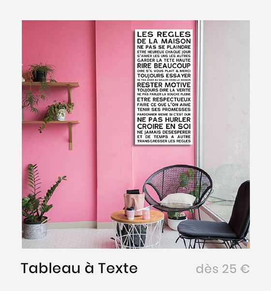 Tableau à Texte